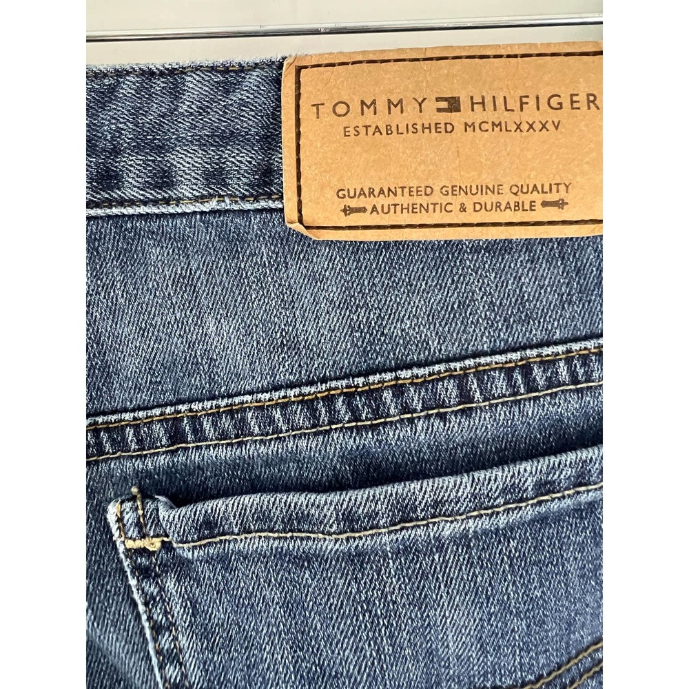 Tommy Hilfiger Blue Jeans Womens Size 14 Pants Pockets Zipper - Picture 8 of 8